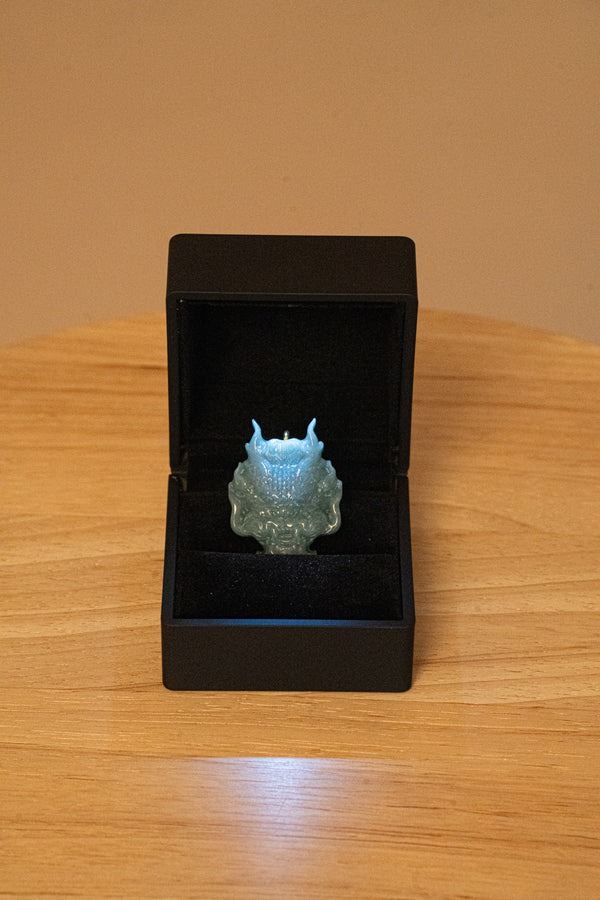 Dragon Head Jade Pendant