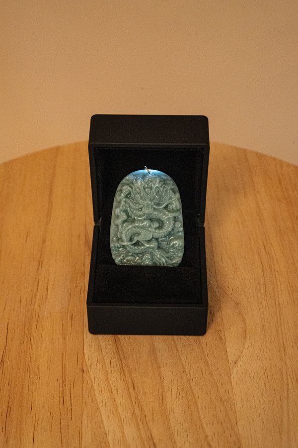 Flying Dragon Jade Pendant